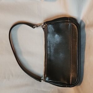 Small black Coach purse